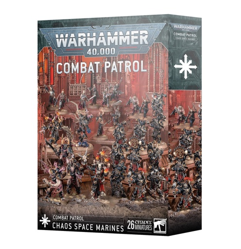 [99120102190] COMBAT PATROL: CHAOS SPACE MARINES 2024