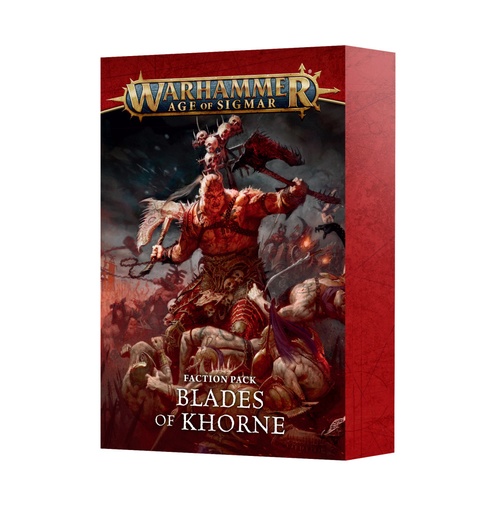 [60050201009] FACTION PACK: BLADES OF KHORNE (ENG)