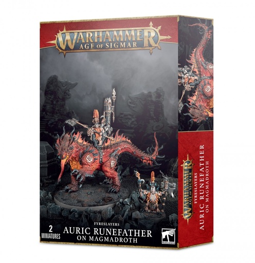 [99120205047] FYRESLAYERS: AURIC RUNEFATHER/MAGMADROTH