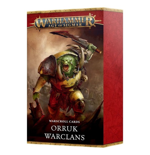 [60050209005] WARSCROLL CARDS: ORRUK WARCLANS (ENG)