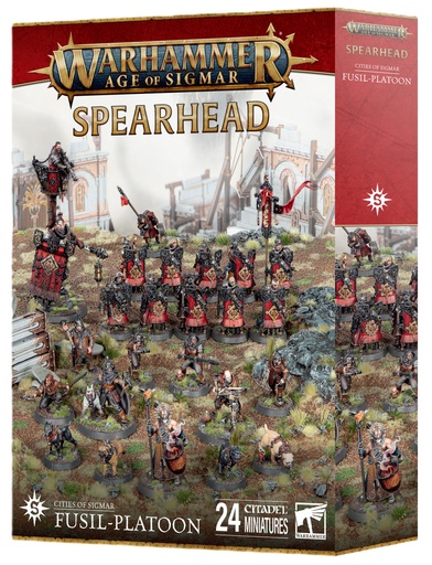 [99120202059] SPEARHEAD:CITIES OF SIGMAR FUSIL-PLATOON