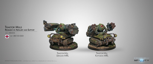 [280150-0323] Traktor Muls. Regiment of Artillery and Support