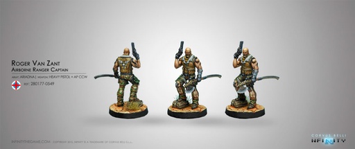 [280177-0549] Roger Van Zant, Cpt. 6th Airborne (Heavy Pistol, AP CCW)