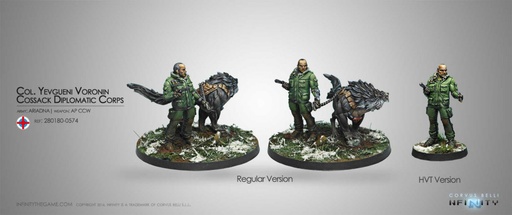 [280180-0574] Col. Yevgueni Voronin, Cossack Diplomatic Corps (Rifle/AP CCW)