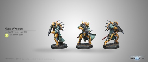 [280389-0623] Hsien Warriors (MULTI Rifle)