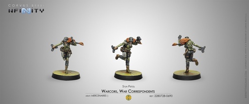 [280728-0690] Warcors, War Correspondents (Stun Pistol) 