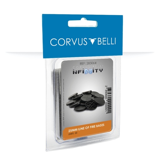 [285064] 25mm Line of Fire bases