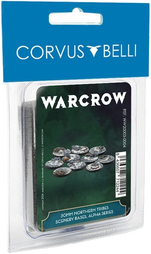 [WW20003-0004] 30mm Northern Tribes Scenery Bases, Alpha Series