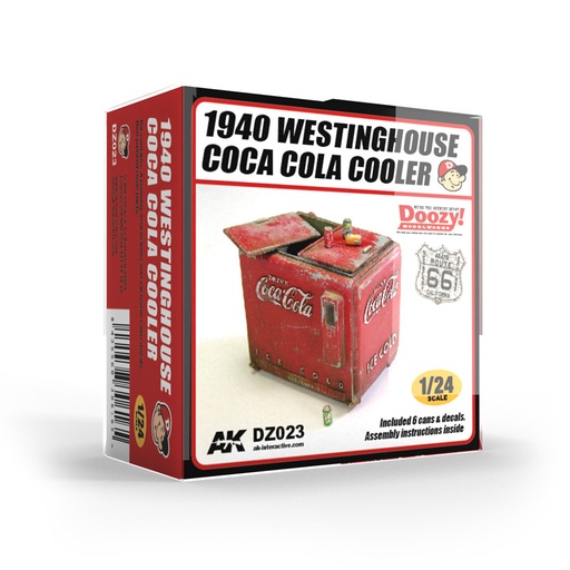[DZ023] Accesories - 1940 WESTINGHOUSE COCA COLA COOLER