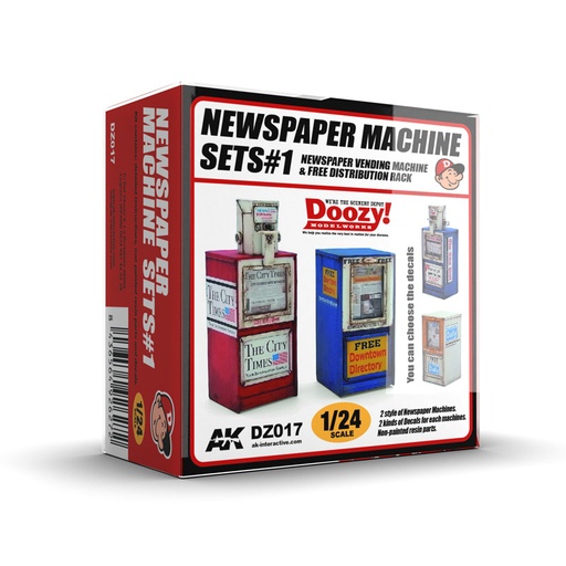 [DZ017] Accesories - NEWSPAPER MACHINE SETS 1