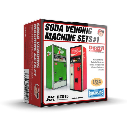 [DZ015] Accesories - SODA VENDING MACHINE SET 1