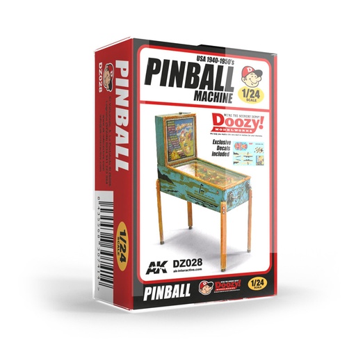 [DZ028] Accesories - USA 1940-1950's PINBALL MACHINE