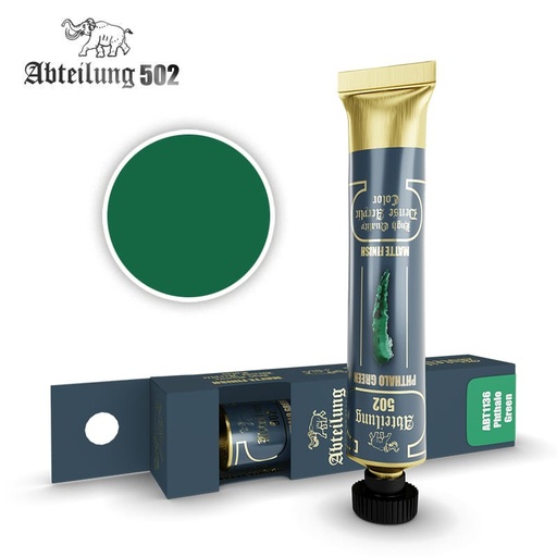 [ABT1136] Acrylic - Phthalo Green