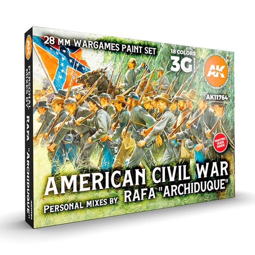 [AK11764] AFV Paint set - RAFA "ARCHIDUQUE" PERSONAL MIXES SET