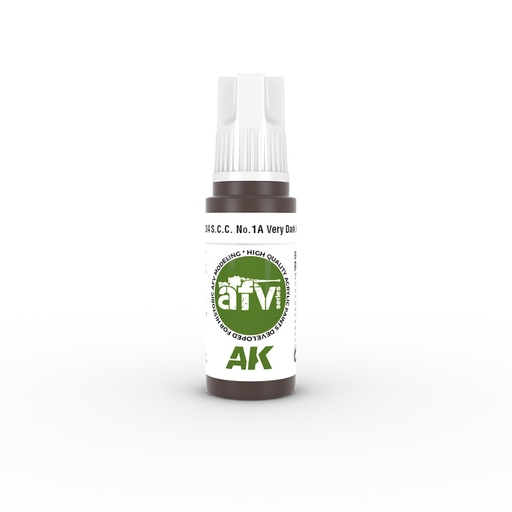 [AK11384] AFV Series - S.C.C. No.1A Very Dark Brown