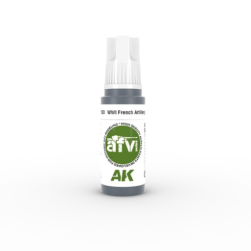 [AK11303] AFV Series - WWI French Artillery Grey