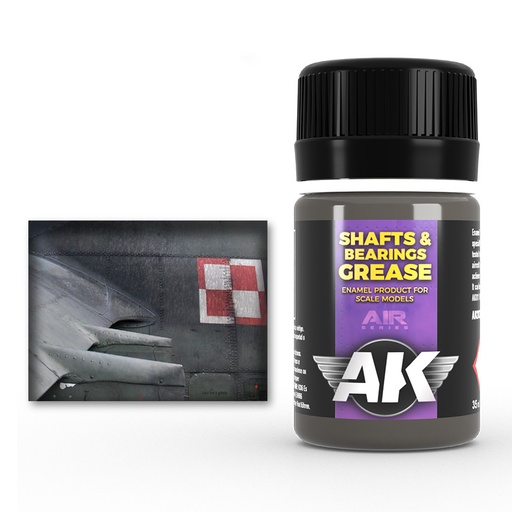[AK2032] AIR Weathering products - GREASE SHAFTS & BEARINGS