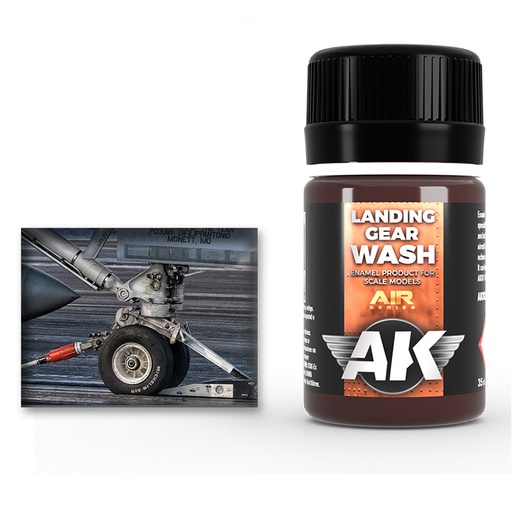 [AK2029] AIR Weathering products - WASH FOR LANDING GEAR