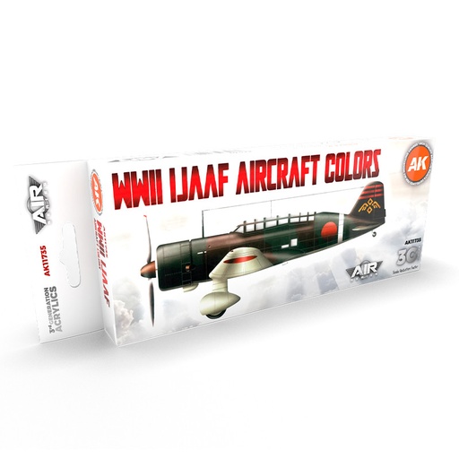 [AK11735] Aircraft Sets - WWII IJAAF Aircraft Colors SET 3G