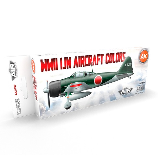 [AK11737] Aircraft Sets - WWII IJN Aircraft Colors SET 3G