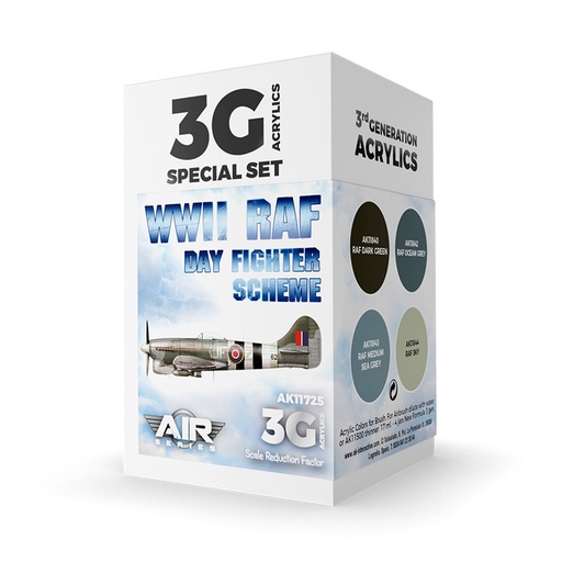 [AK11725] Aircraft Sets - WWII RAF Day Fighter Scheme SET 3G