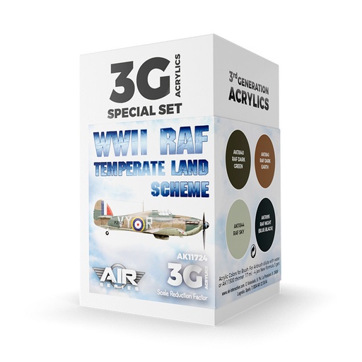 [AK11724] Aircraft Sets - WWII RAF Temperate Land Scheme SET 3G