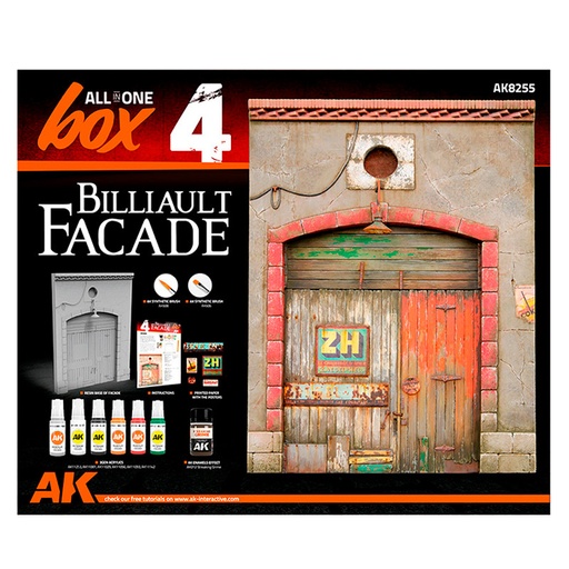 [AK8255] All In One Set-Box 4-Billiault Facade