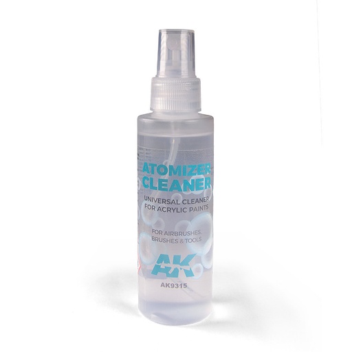 [AK9315] Auxiliary - ATOMIZER CLEANER FOR ACRYLIC 125ML