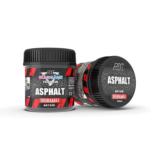 [AK1228] Battle Ground Terrains - Asphalt 100 ml