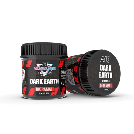 [AK1225] Battle Ground Terrains - Dark Earth 100 ml