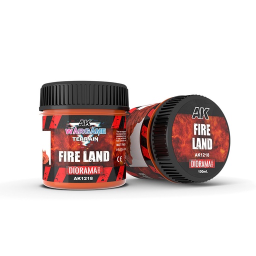 [AK1218] Battle Ground Terrains - Fire Land 100 ml