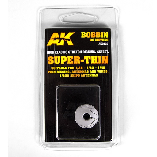 [AK9136] Bobbins - ELASTIC RIGGING BobbinsUPER-THIN