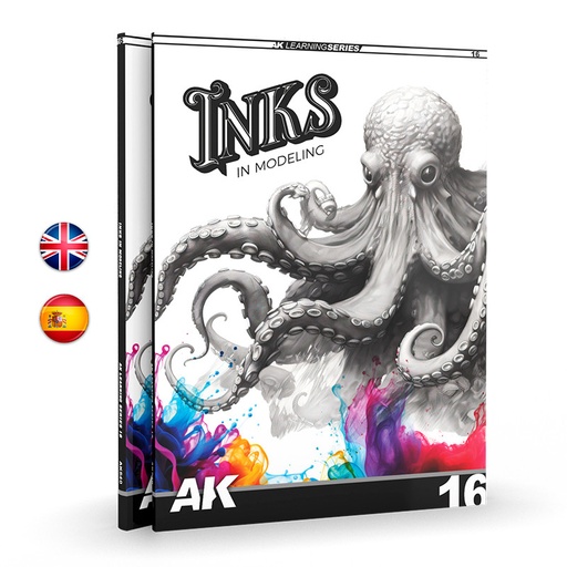 [AK540] Book - AK Learning Series 16 The Inks In Modeling EN