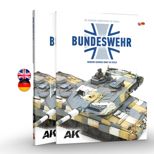 [AK524] Book - BUNDESWEHR – Bilingual English and German
