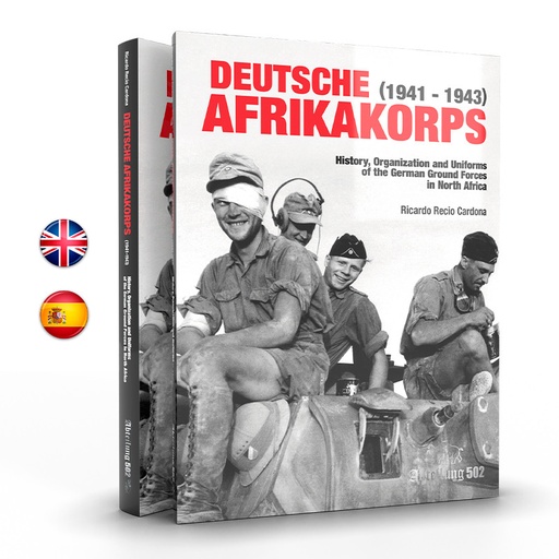 [ABT753] Book - DEUTSCHE AFRIKA KORPS (1941 - 1943) (English)