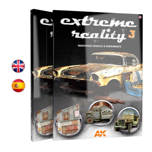 [AK510] Book - EXTREME REALITY 3 - Weathered vehicles and environments - EN