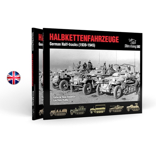 [ABT758] Book - HALBKETTENFAHRZEUGE GERMAN HALF-TRACKS (1939-1945) (EN)