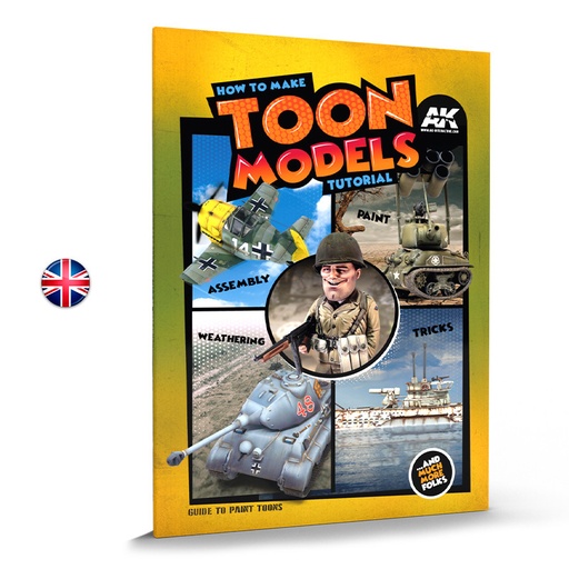 [AK911] Book - How to make TOON MODELS tutorial - EN