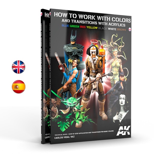 [AK293] Book - HOW TO WORK WITH COLORS AND TRANSITIONS - EN