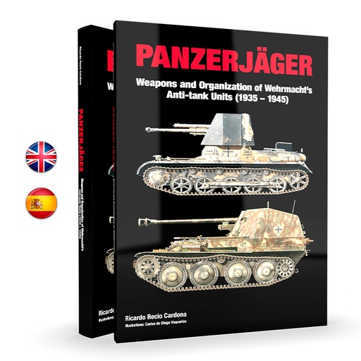 [ABT751] Book - PANZERJÄGER Weapons and Organization of Wehrmacht's Anti-tank Units (1935-1945). (English)