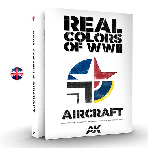 [AK290] Book - REAL COLORS OF WWII AIRCRAFT - EN
