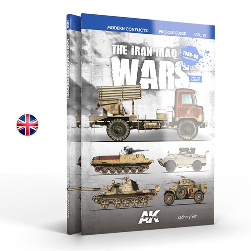 [AK291] Book - THE IRAN IRAQ WAR 1980-1988 Modern Conflicts Profile Guide Vol IV - EN