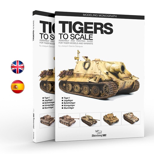 [ABT612] Book - TIGERS TO SCALE - Joaquín García Gázquez (English)
