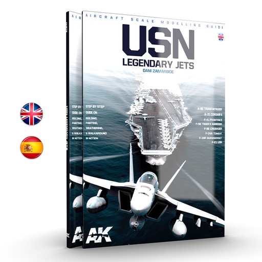 [AK278] Book - USN LEGENDARY JETS - EN