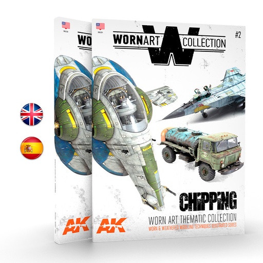 [AK4903] Book - WORN ART COLLECTION #02CHIPPING - EN