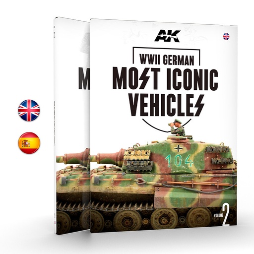 [AK516] Book - WWII GERMAN MOST ICONIC SS VEHICLES. VOL 2 - EN