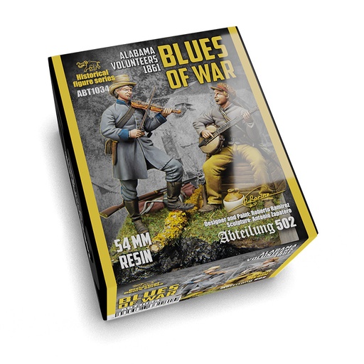 [ABT1034] Bust - Blues of war (Alabama Volunteers 1861) 54mm