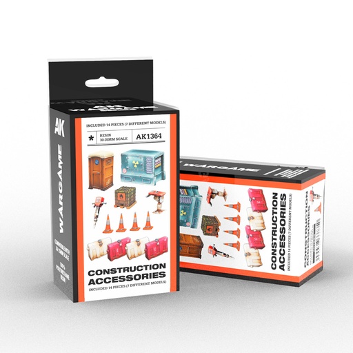 [AK1364] Construction Set Wargame (Resin 30-35mm)