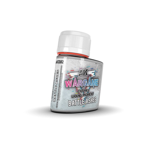 [AK1202] Enamel Liquid Pigments - Battle Ashes 35 ml