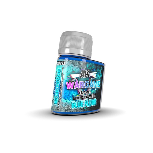 [AK1243] Enamel Liquid Pigments - Blue Fluor